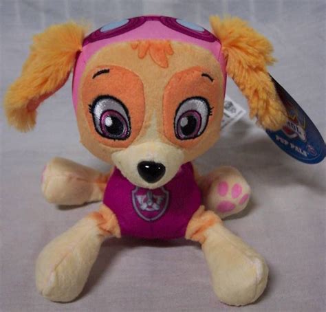 Paw Patrol Skye Plush Pup Pals Stuffed Toy Animal Dog Sky Nickelodeon 8