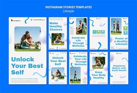Free Psd Lifestyle Concept Instagram Stories
