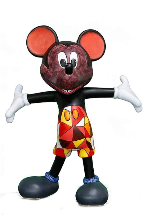 Mickey Mouse At 90 African Style