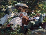 "Nap" (1904), by John Singer Sargent Figure Painting, House Painting ...