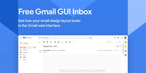 Free Gmail Gui Inbox 2021 Figma