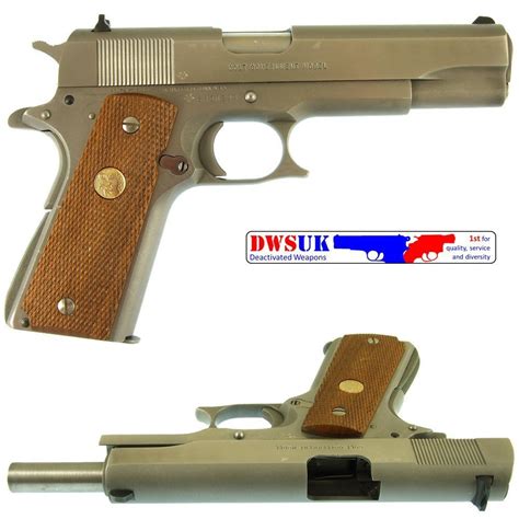 Stainless Colt Series 80 1911a1 45acp Dwsuk