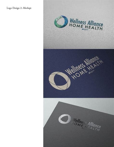 Alliance for shared health providers. Wellness Alliance Home Health Logo Designs | emily longbrake