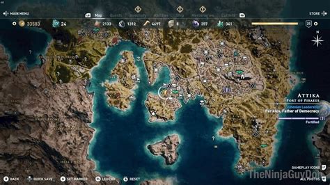 Odor In The Court Assassin S Creed Odyssey Location Seaman S