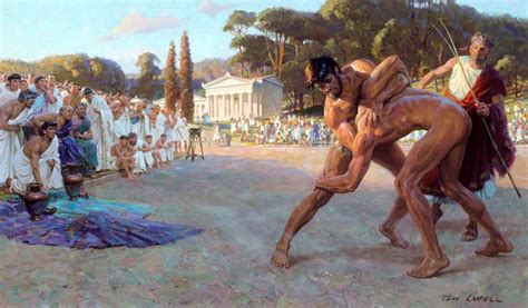 We Recreated The Ancient Olympics And They Were Naked Oily And Dirty