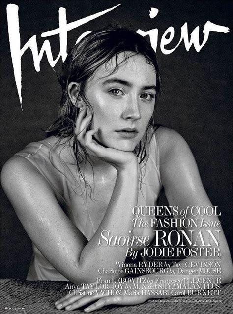 Saoirse Ronan In Interview Magazine March 2016 Issue