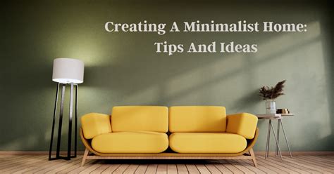 Minimalist Home Tips And Ideas The Black Touch