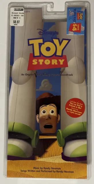 Toy Story Original Soundtrack Cassette Tape 1995 Disney Music Randy