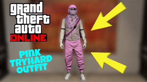 Gta 5 Online Dope Pink Joggers Tryhard Outfit Tutorial