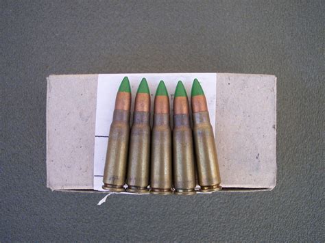 762×39 Egyptian Tracer Ammunition 50 Round Box