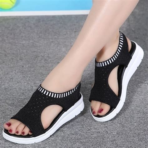 Buy Women Sandals Summer 2019 New Fashion Big Size Platform Sandals Shoes Women
