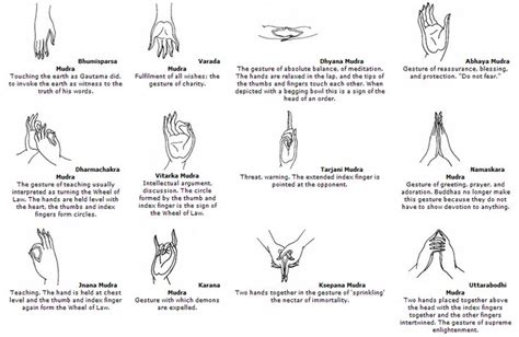 Meanings Of Buddha Hand Positions Just Because Pinterest
