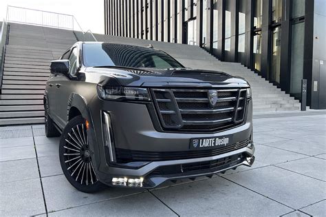 Cadillac Escalade Gets Carbon Body Kit And Wild Lighting Carbuzz