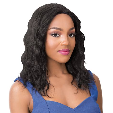 Its A Wig Salon Remi Human Hair Swiss Lace Front Wig Wet N Wavy Pa