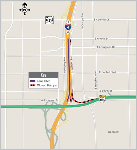 Eastbound I 4 Traffic Shift In Downtown Orlando Set For May 6 7 I 4