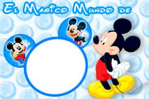 Marcos Para Photoshop Y Algo Mas Mickey Mouse Y Sus Amigos