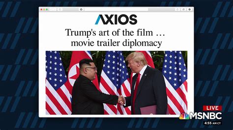 Trump S Art Of The Film Movie Trailer Diplomacy