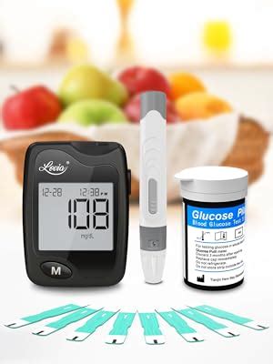 Amazon Com Diabetes Testing Kit Lovia Care Blood Glucose Monitor Kit