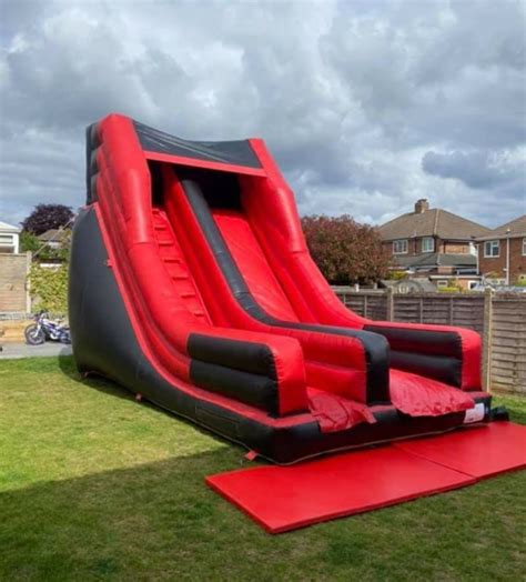 10ft Platform Slide Bounce Alot Castle Hire Bouncy Castle Hire