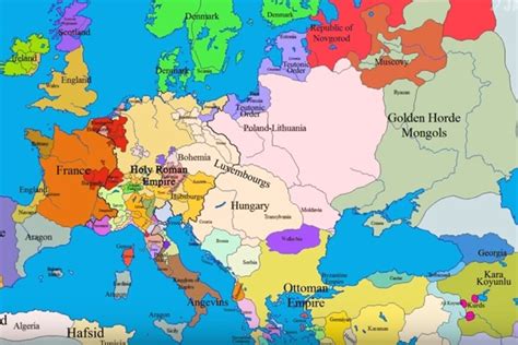 Geografska Karta Mapa Evrope Karta Azije Gambaran