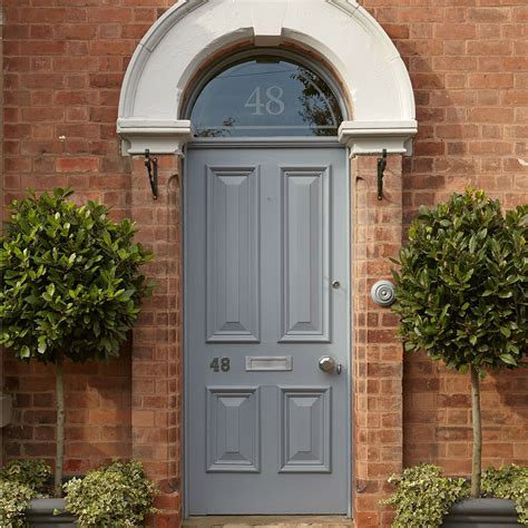 Ronseal Grey Satin Wood Paint 25l In 2021 Brick House Front Door