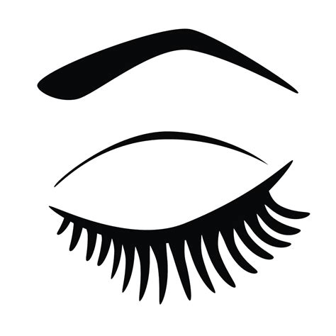 Lashes Drawing Free Download On Clipartmag