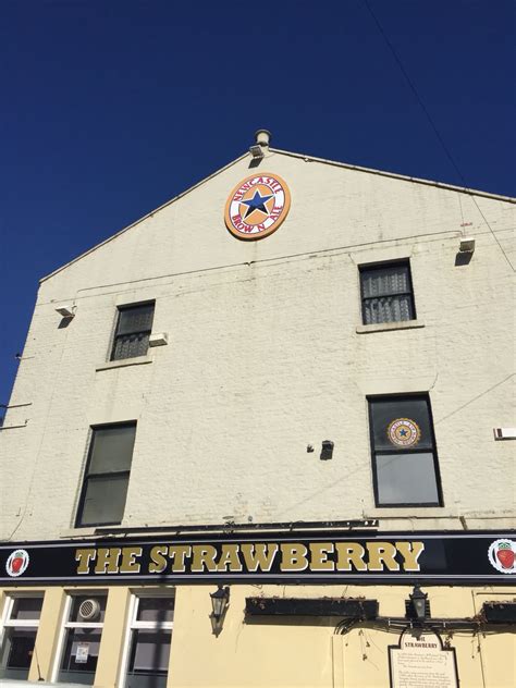 The Strawberry Pub Located Near The Newcastle United Football Stadium