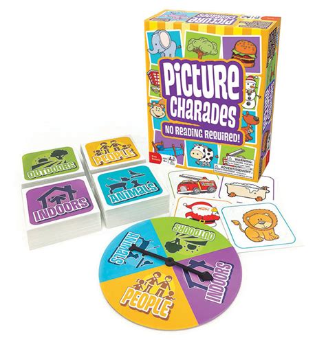 Picture Charades Game Outset Media
