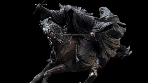 Lord Of The Rings Ringwraith At The Ford 16 Scale Statue Pow The