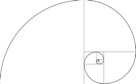 Download Golden Ratio Spiral Number Fibonacci White Circle Hq Png Image