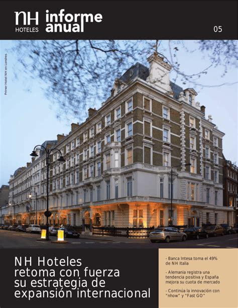 NH Hoteles retoma con fuerza su estrategia de expansión
