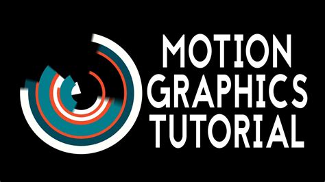 1 Motion Graphics Tutorial En After Effects Youtube