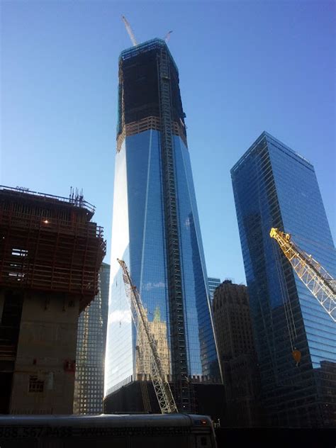Construction Update One World Trade Center New York Yimby