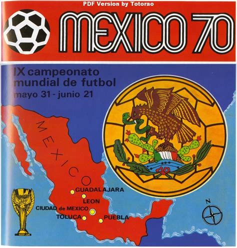 Album Panini Mundial Mexico 70 Sticker Album World Cup Fifa World Cup