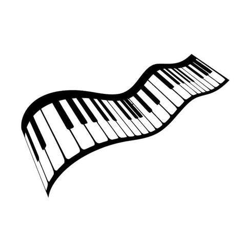 Piano Keys Drawing At Explore Collection Of Piano