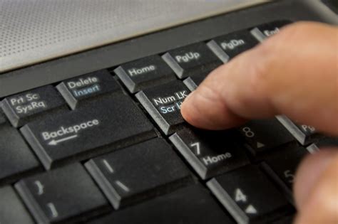 How To Enable The Numlock Button On A Laptop With Pictures Ehow