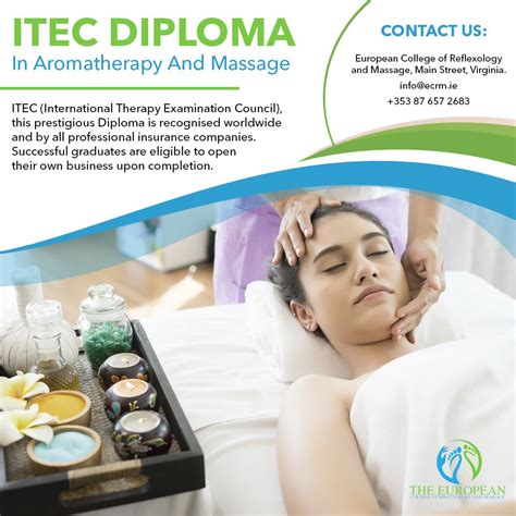 Itec Diploma In Aromatherapy And Massage Ecrm
