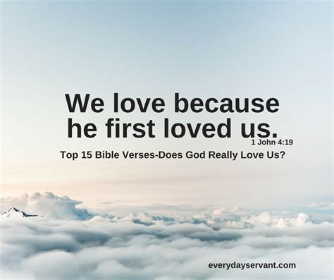 Top 15 Bible Verses Does God Really Love Us Everyday Servant