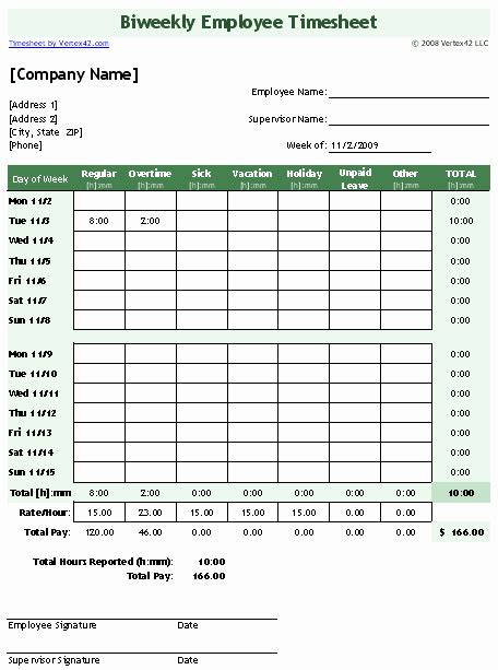 50 Excel Timesheet For Multiple Employees Ufreeonline Template
