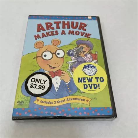 Pbs Kids Arthur Makes A Movie Dvd Dw Buster Francine Kids Cartoon Tv