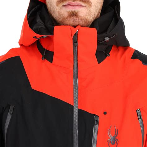 Spyder Leader Gtx Ski Jacket Men Vulcano Red