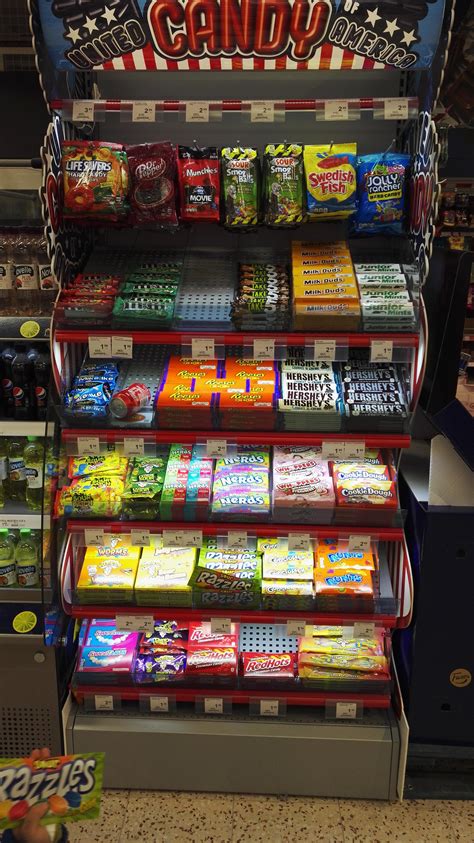 American Candy shelf in Finland : mildlyinteresting