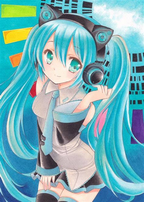 Aliexpress Hatsune Miku Headphones Hatsune Miku Anime Headset