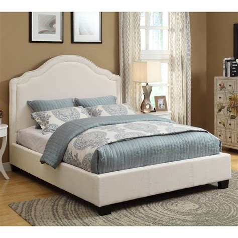 Rath Platform Bed Ivory White Platform Bed Modus Furniture Furniture