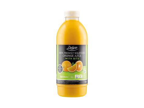 Deluxe Freshly Squeezed Orange Juice With Bits Lidl