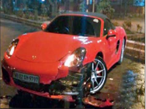 Porsche Smashed Porsche Returned To Owner Kolkata News Times Of India