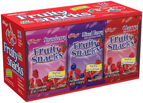 Kellogg S Fruity Snacks Cherry Fruit Flavored Snacks Count My XXX Hot