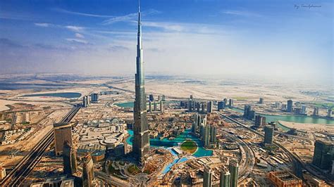Hd Wallpaper United Arab Emirates Dubai Burj Khalifa Building