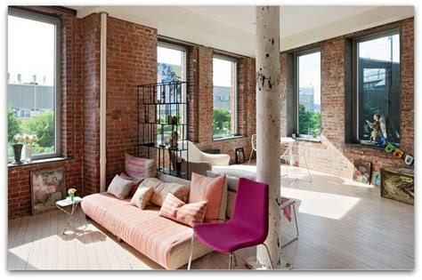 New York Brick Wall Apartment