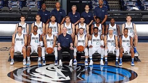 The 2017 Dallas Mavericks Team Photo Featuring Tony Romo Rnba